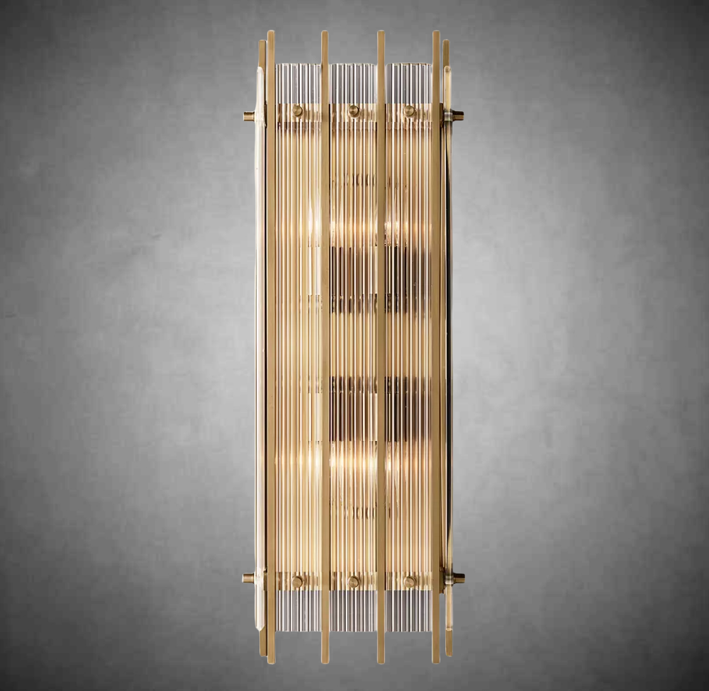 Sun Marcus Grand Rectangular Sconce