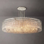 Marignan Crystal Modern Round Chandelier 60", Light For Living Room