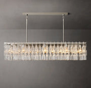 Fabricia Glass Chandelier 60'', Luxury Indoor Lamps for Living Room