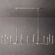 Thaddeus Linear Chandelier 72", Luxury Interior Decoration Lamp