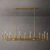 Thaddeus Linear Chandelier 72", Luxury Interior Decoration Lamp