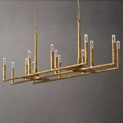 Thaddeus Linear Chandelier 72", Luxury Interior Decoration Lamp