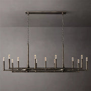 Thaddeus Linear Chandelier 72", Luxury Interior Decoration Lamp