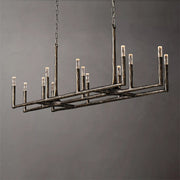 Thaddeus Linear Chandelier 72", Luxury Interior Decoration Lamp