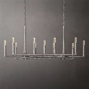 Thaddeus Linear Chandelier 54" , Living Room 11 Light