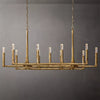 Thaddeus Linear Chandelier 54" , Living Room 11 Light