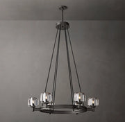 Demaret  Round Chandelier 36" for Living Room, Bedroom, Dining Table