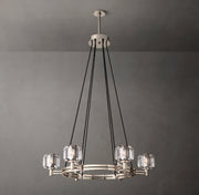 Demaret  Round Chandelier 36" for Living Room, Bedroom, Dining Table