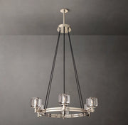 Demaret  Round Chandelier 36" for Living Room, Bedroom, Dining Table