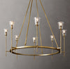 Torche Round Chandelier 46", Modern chandelier living room