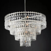 Marignans Tiered Round Glass Chandelier Light