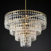 Marignans Tiered Round Glass Chandelier Light