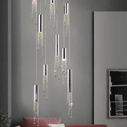 Canali Modern Crystal Pendant Chandelier