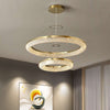 Bergamo Double Ring Crystal Chandelier