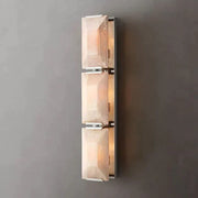 Harlowe Translucent Modern Calcite Triple Wall Sconce