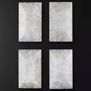 Harlowe Translucent Modern Calcite Triple Wall Sconce