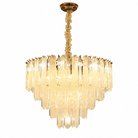 Quadro Glass Rod Chandelier — product photo