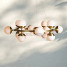 Raechelle Globe Chandelier - Blushlighting