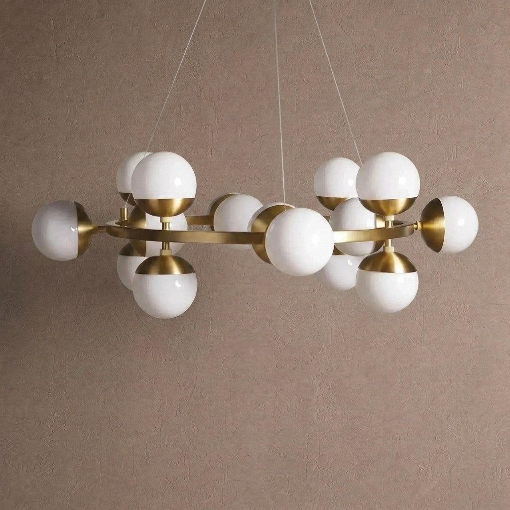 Raechelle Globe Chandelier - Blushlighting