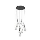 Rain 11 - Light Chandelier Pendant For Living room Family room Dining Room Bedroom - SilverBlushlighting
