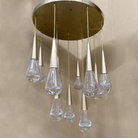 Rain 11 - Light Chandelier Pendant For Living room Family room Dining Room Bedroom - SilverBlushlighting