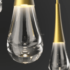 Rain 11 - Light Chandelier Pendant For Living room Family room Dining Room Bedroom - SilverBlushlighting