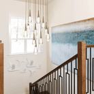 Rain 11 - Light Chandelier Pendant For Living room Family room Dining Room Bedroom - GoldBlushlighting