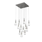 Rain 12-Light Chandelier Pendant For Living room Family room Dining Room Bedroom - SilverBlushlighting