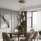 Rain 5-Light Pendant For Living Room Dining Room Bedroom bathroom