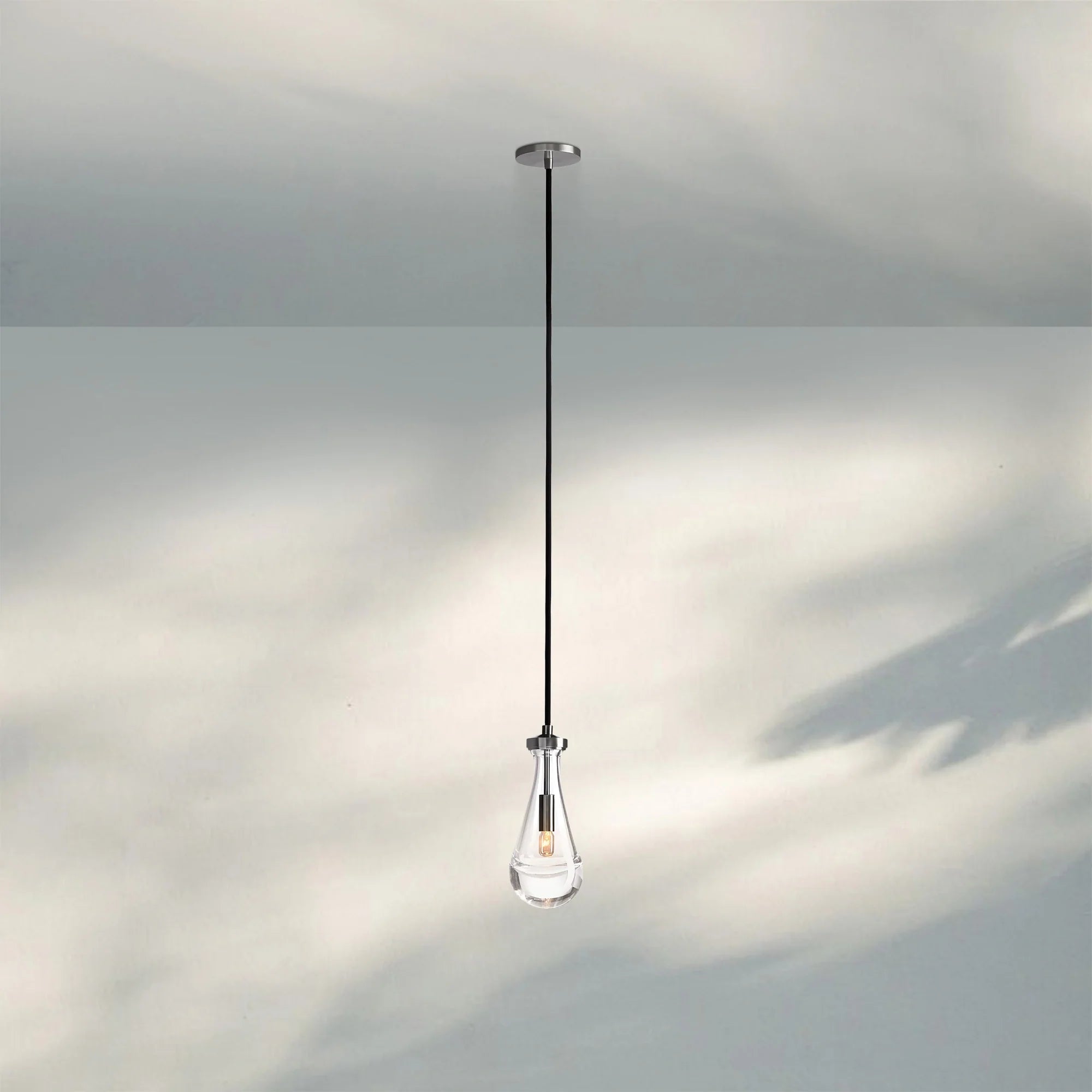 Raindrop Pendant Rod & Cord-Pendant Light For Bedroom,Pendant Light For dining room-Blushlighting