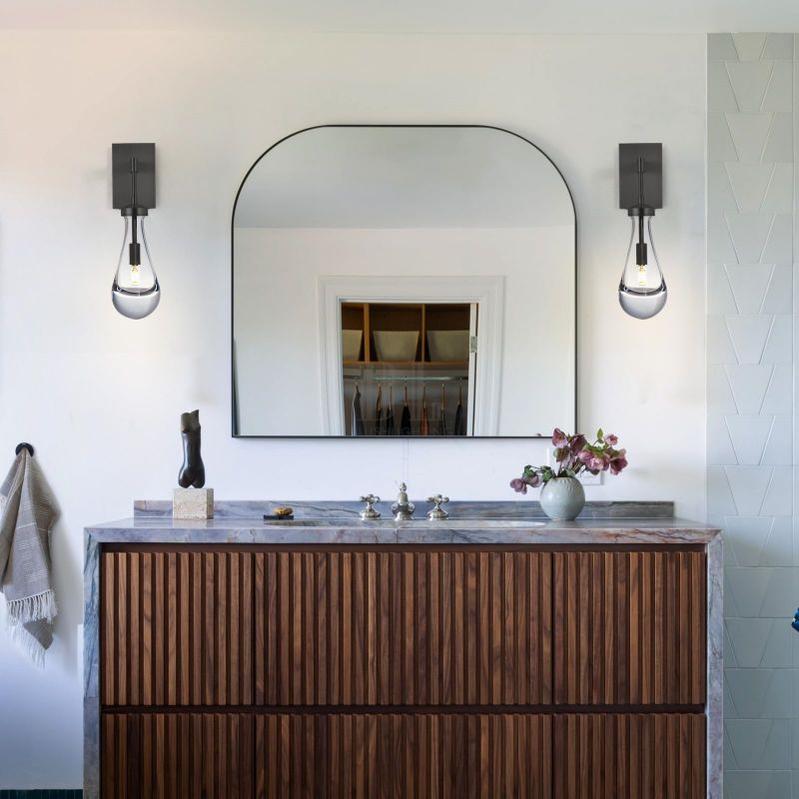 Raindrop Sconce Rod & Cord-wall sconce for bedroom,wall sconce for dining room,wall sconce for stairways,wall sconce for foyer,wall sconce for bathrooms,wall sconce for kitchen,wall sconce for living room-Blushlighting