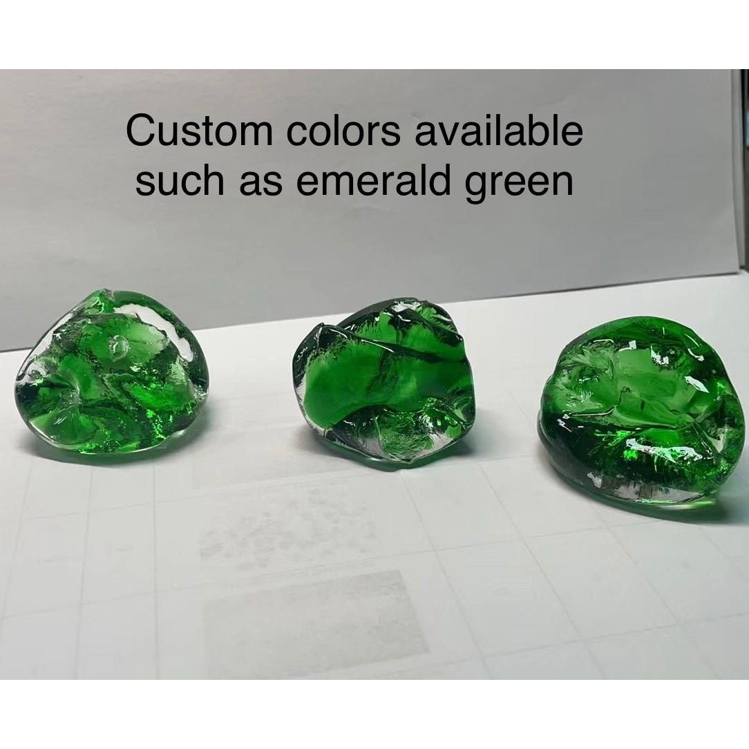 Rainfall Glass Gem Stone Chandelier-Chandelier-Blushlighting-Blushlighting