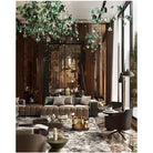 Rainfall Glass Gem Stone Chandelier-Chandelier-Blushlighting-Blushlighting