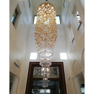 Rainfall Glass Gem Stone Chandelier-Chandelier-Blushlighting-Blushlighting