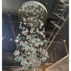 Rainfall Glass Gem Stone Chandelier-Chandelier-Blushlighting-Blushlighting