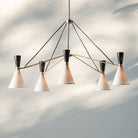 Ramsey 3/5 Lights Round Chandelier - 3 - LightBlushlighting