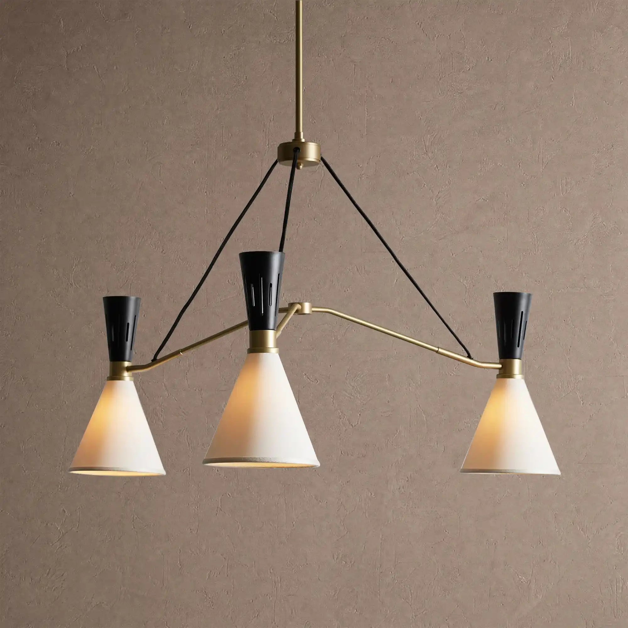 Ramsey 3/5 Lights Round Chandelier - 3-LightBlushlighting