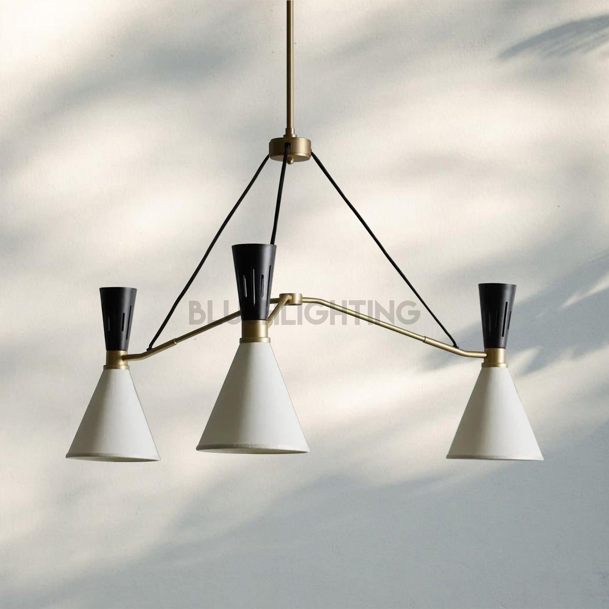 Ramsey 3/5 Lights Round Chandelier - 3 - LightBlushlighting
