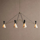 Ramsey 6-Light Linear Chandelier - Blushlighting