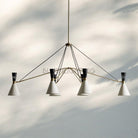 Ramsey 6 - Light Linear Chandelier - Blushlighting