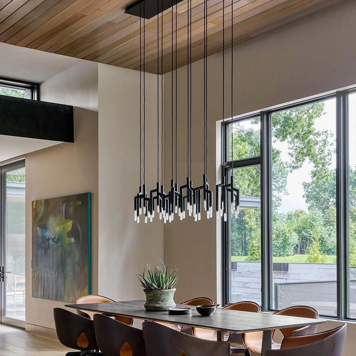 Ranti Linear Chandelier - Blushlighting