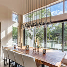 Ranti Linear Chandelier - Blushlighting