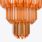Raphael Murano Chandelier - ∅ 23.6″ x H 44.5″PinkBlushlighting