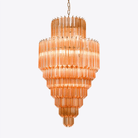 Raphael Murano Chandelier - ∅ 23.6″ x H 44.5″PinkBlushlighting