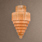 Raphael Tiered Chandelier - ∅ 23.6″ x H 44.5″AmberBlushlighting