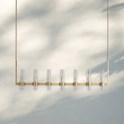 Ravella Glass Linear Chandelier-