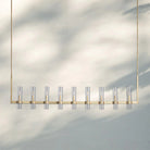 Ravella Glass Linear Chandelier-