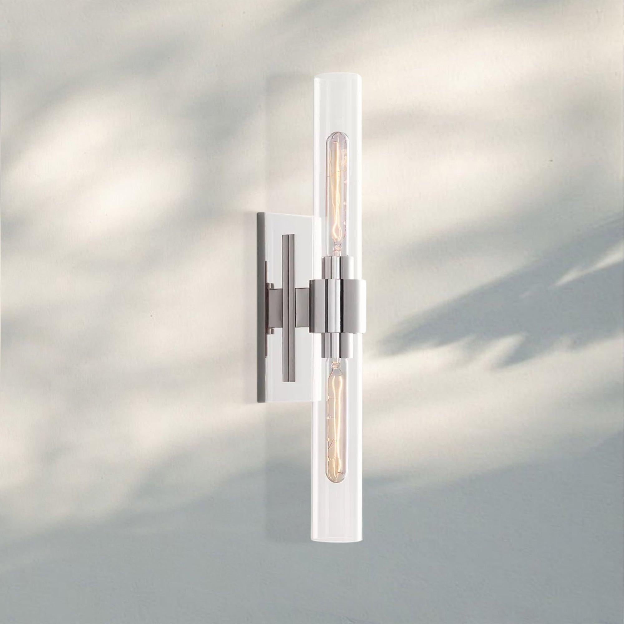 Ravella Linear Wall Sconce-Polished Nickel-