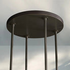 Ravella Round Milk Glass Chandelier 36'' - Blushlighting