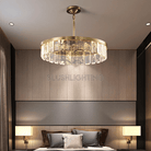 Rebecca Postmodern Crystal Chandelier - D 33.46"*H 5.12"Blushlighting